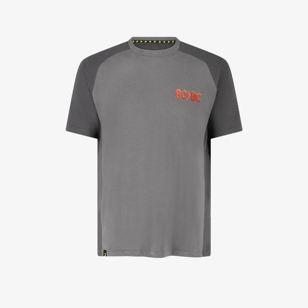Acdc Tshirt Mono Grijs (452) voorkant