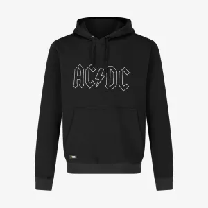 Acdc Hoodie X Zwart voorkant