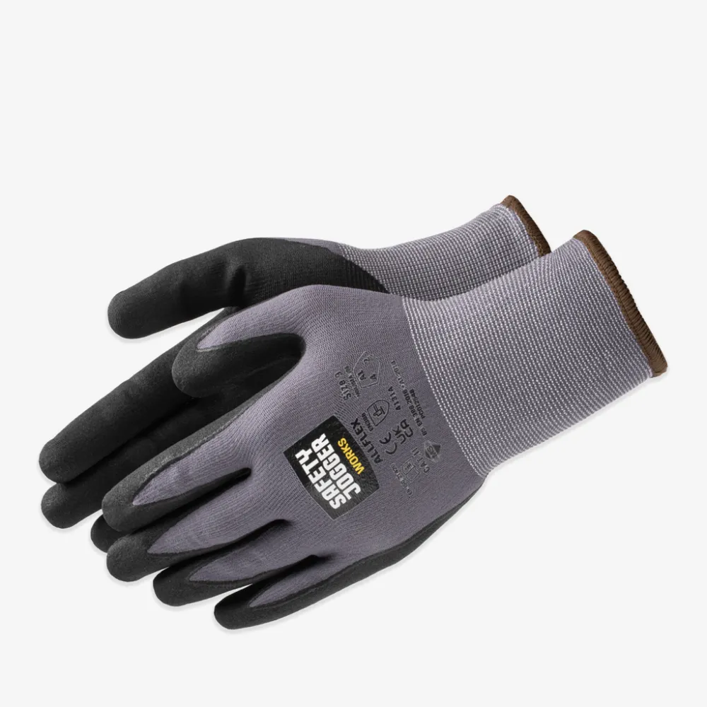 Allflex (3 paar) Zwart voorkant