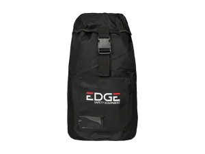 Edge Backpack Medium Zwart voorkant