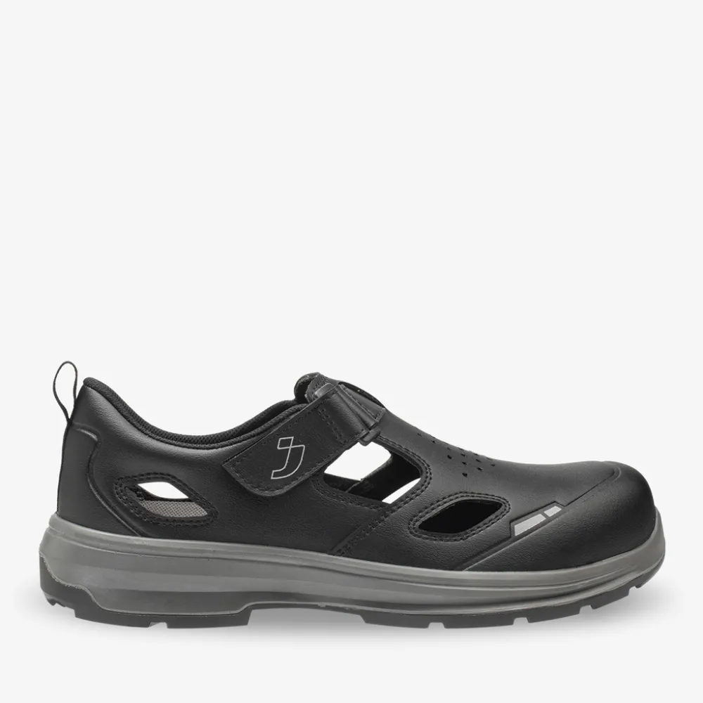 Flux S1PS Sandal Zwart voorkant