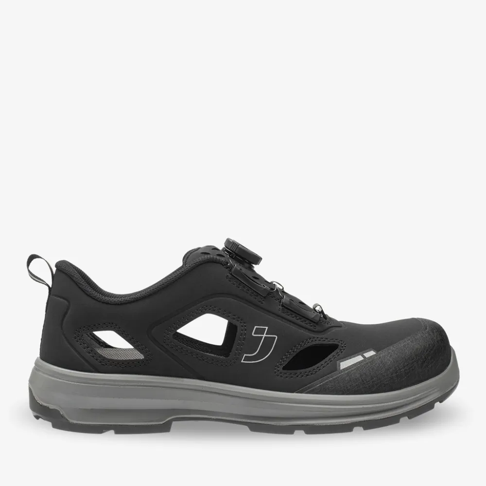 Flux S1PS Sandal TLS Zwart voorkant
