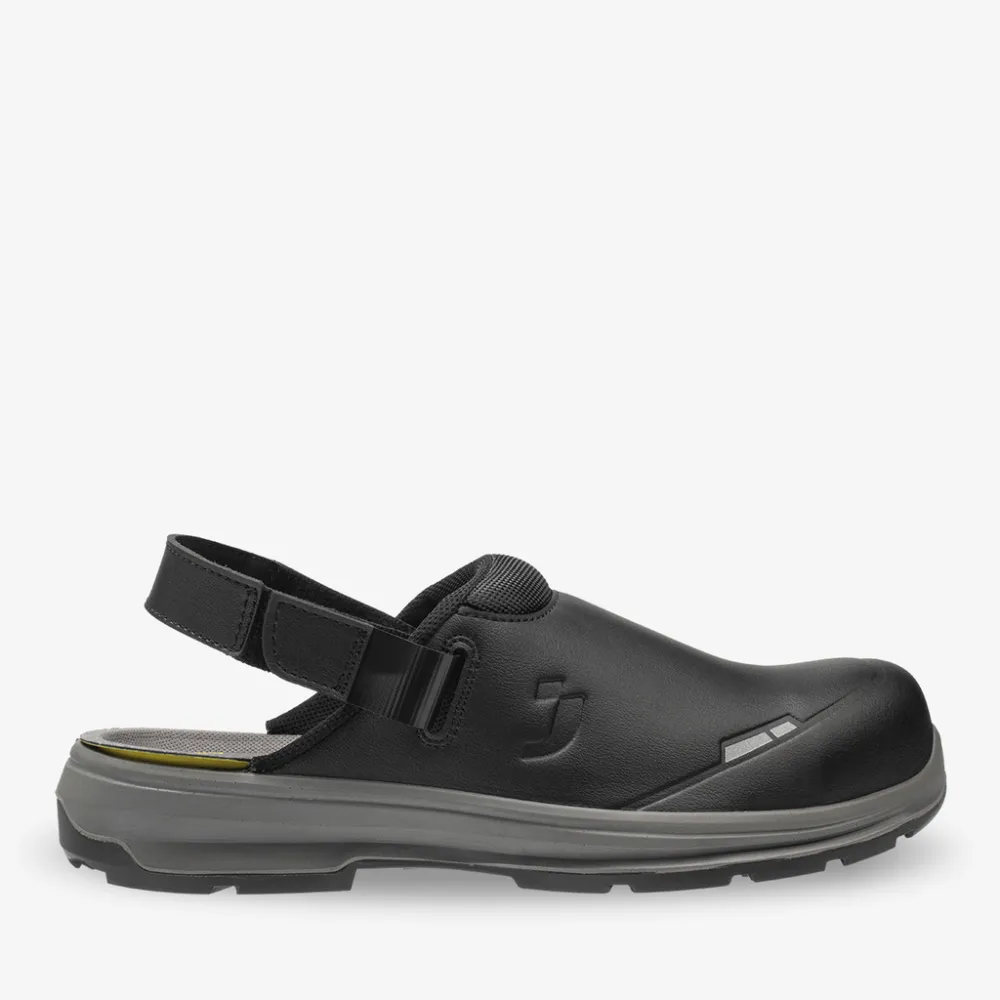 Flux SB Clog Zwart voorkant