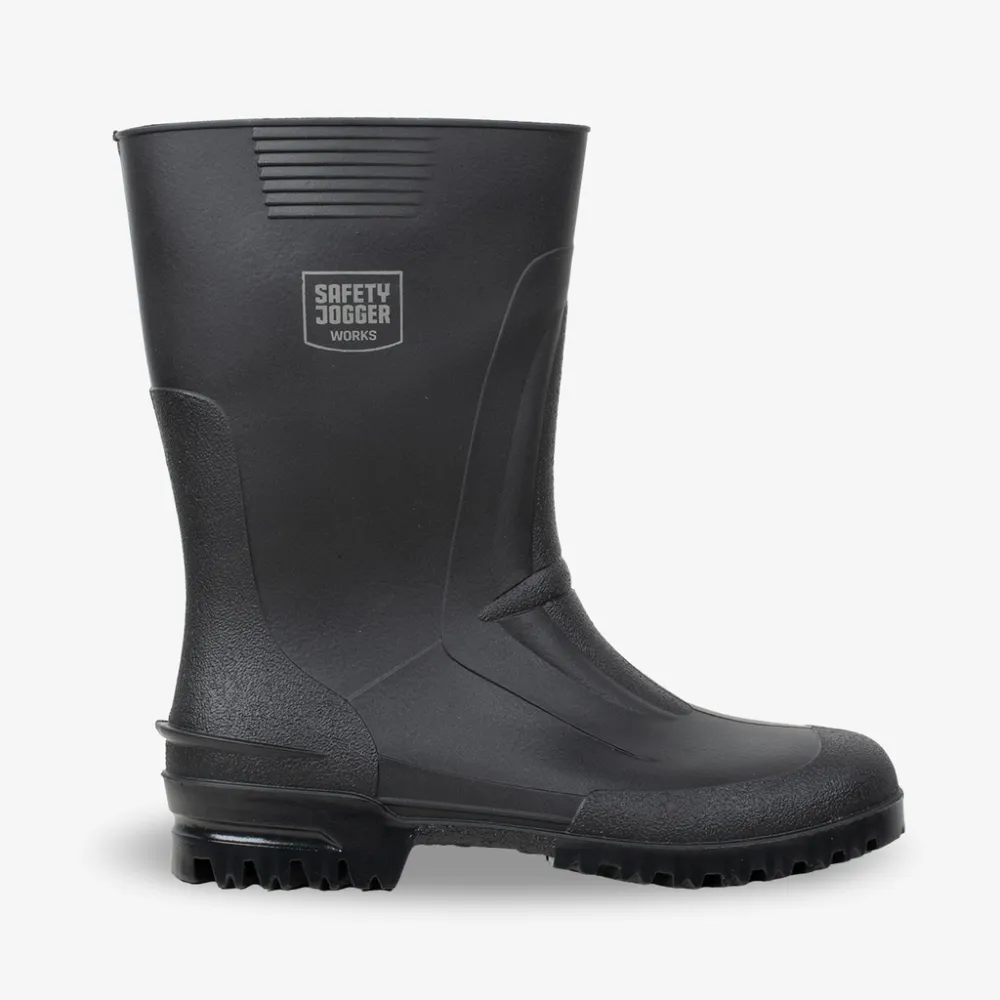 GA21 Agri Boot Mid Zwart voorkant