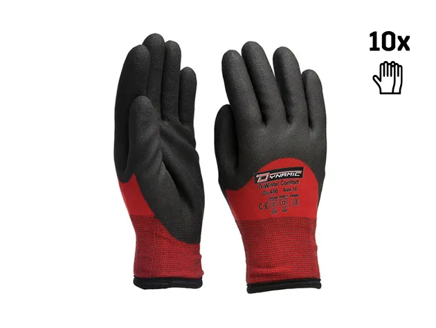 D-Winter (10 paar) Rood voorkant