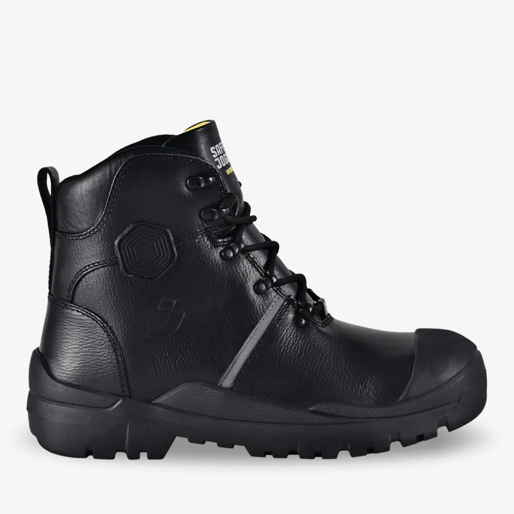 Hekla S3 Mid Zwart voorkant