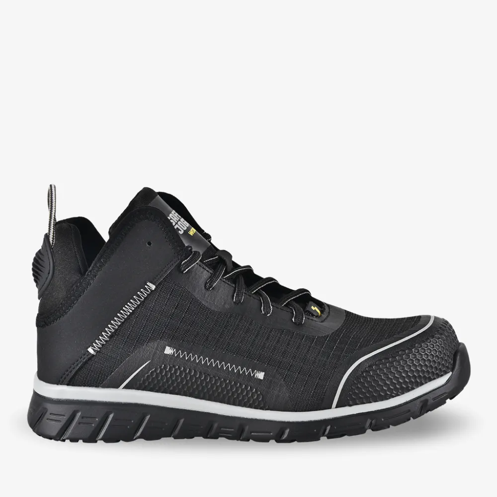 LIGERO2 S1P Mid Zwart voorkant