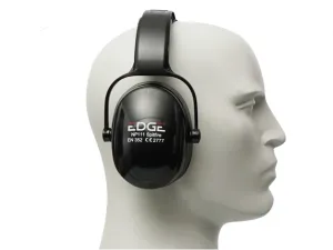 Spitfire Earmuff Zwart voorkant