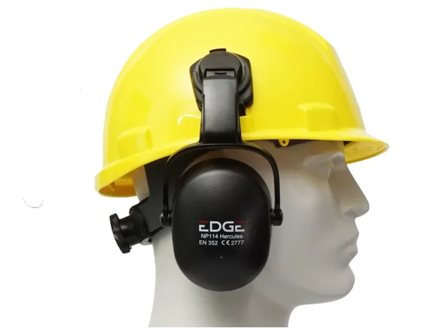 Hercules Earmuff Zwart voorkant