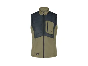 Oak Body Warmer W Khaki / Zwart voorkant
