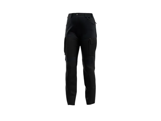 Oak Trousers W Night Blue / Zwart voorkant