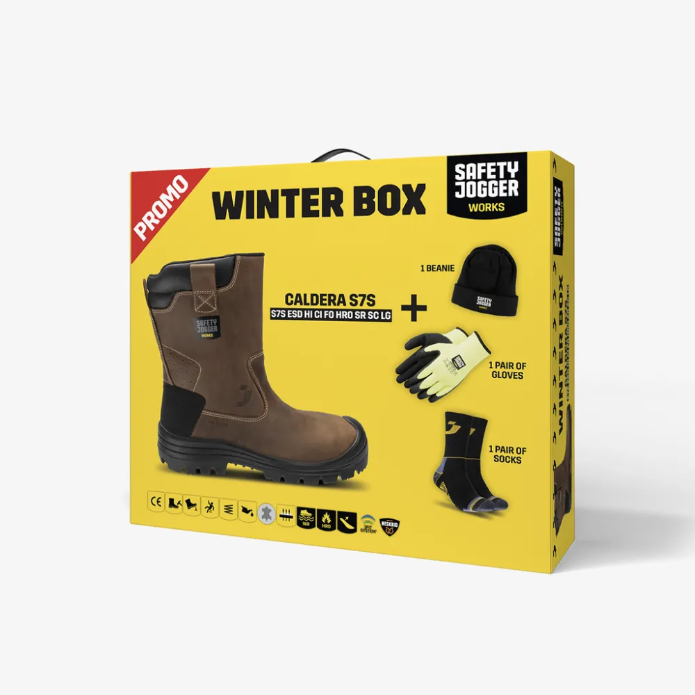 Winterbox Caldera Bruin voorkant