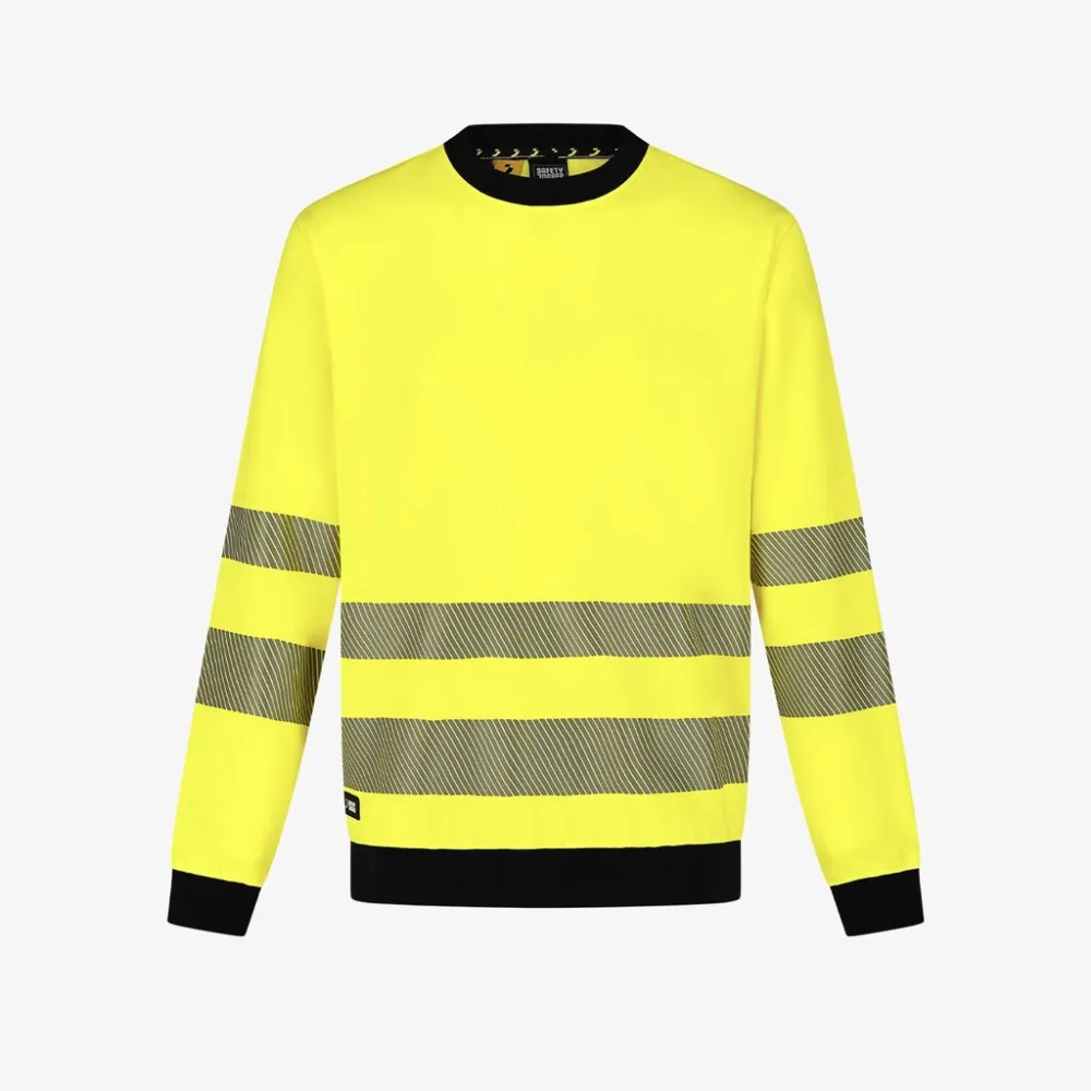 Scuti Sweater Geel voorkant