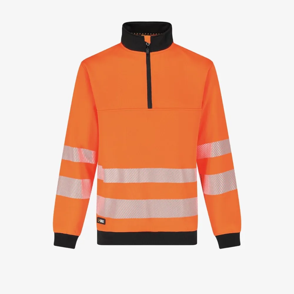 Scuti Hv Sweater Oranje voorkant