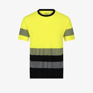 Scuti Tshirt M Geel / Zwart voorkant