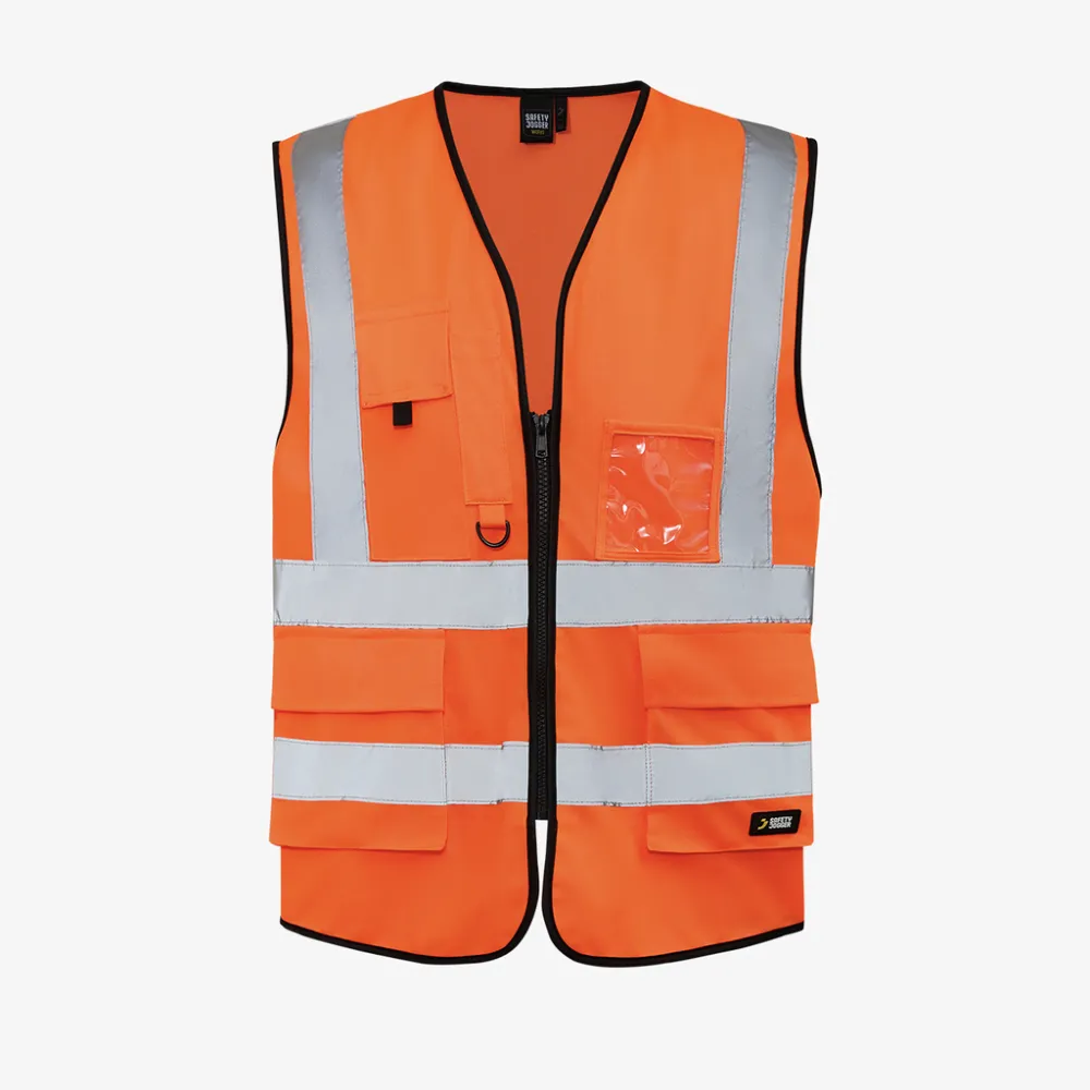 Scuti Hv Vest Oranje voorkant