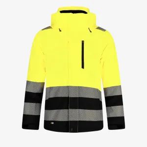 Scuti Winter Jacket M Geel / Zwart voorkant