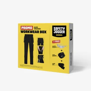 Workwear Box Alkes Zwart voorkant