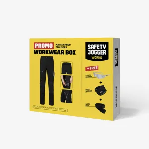 Workwear Box Maple Zwart voorkant